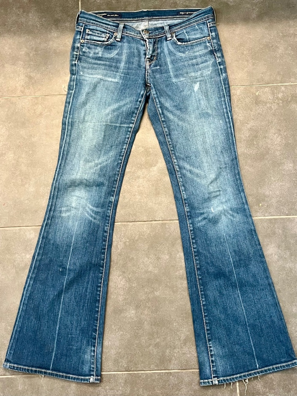 Citizens of Humanity Ingrid #002 Stretch Low Waist Flare Jeans Size 26